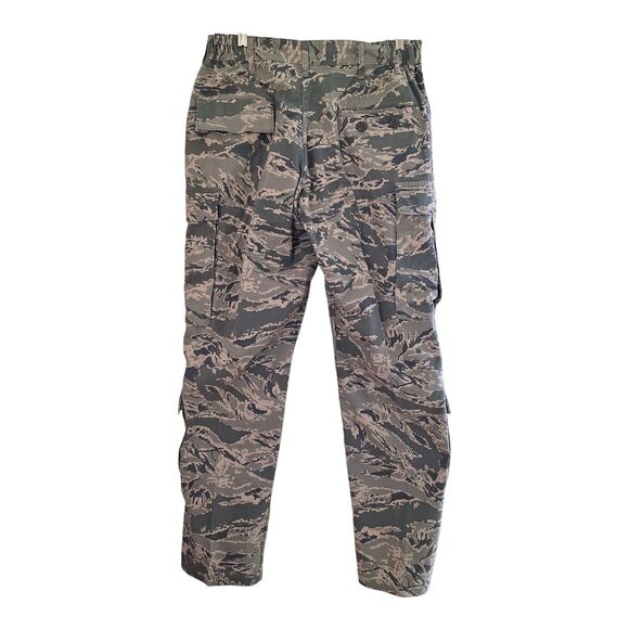 Military US Air Force Pants Mens 32 Combat Camo Utility Cargo Trouser Fatigues - Picture 4 of 11